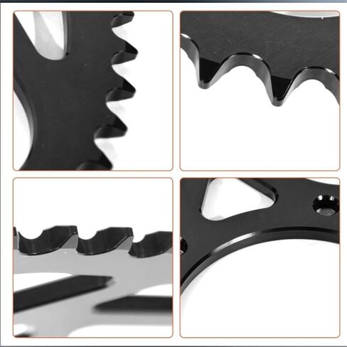 520-54T Sprocket for Surron, 7075 Aluminum Alloy 520-96 Chain Rear Sprocket for Surron Ultra Bee Electric Dirt Bike Parts Motorbike Accessories,Black in Kuwait