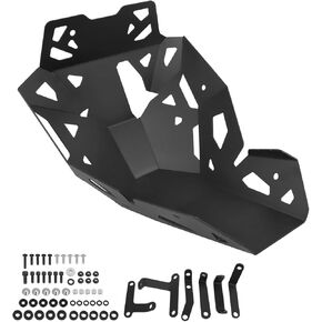 CHIFUN Skid Bash Plate Replacement for Moto Morini X-cape 650 X cape 650 2022 2023 2024 Motorcycle Lower Engine Guard Bottom Protection Aluminum Belly Pan Black