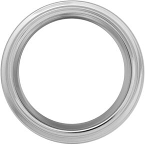 GG Grand General 68184 3-3/8 Inches Chrome Gauge Cover for Kenworth and Peterbilt Pyrometer