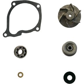Water Pump Impeller Aluminum Impeller Bearing Seal Gasket Compatible with Polaris Sportsman 500 Ranger 500 425 400 Magnum 500 425 3086840 3084935