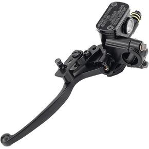 7/8" Universal Left Hydraulic Brake Lever Handle Master Cylinder Compatible with 50cc 110cc 125cc 150cc 200cc 250cc Scooter Moped Chinese ATV Dirt Pit Bike Quad Taotao