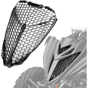 Raptor 700 700R Mesh Grill Radiator Guard Protector 13-25, Front Plastic Radiator Shield Grille Cover for Yamaha Raptor 700 700R 2013-2025 Accessories, Replace OEM #1PE-E2467-00-00