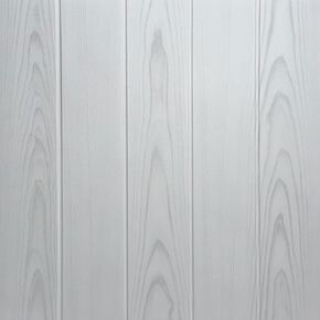 À LA MAISON CEILINGS R104 Bead Board Pre-Painted Foam Glue-up Ceiling Tile (256 sq. ft./Case), Pack of 96, Country White
