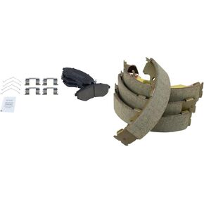 TRQ Brake Pads Ceramic Compatible with 2002-2006 Hyundai Elantra