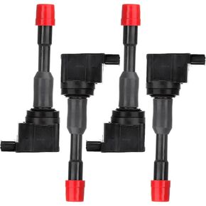 OCPTY 8-Pack Ignition Coils & Iridium Spark Plugs – Compatible with 2003-2005 Honda Civic Hybrid 1.3L (UF-374, UF-373)