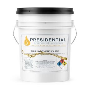 Presidential Automatic Transmission Fluid LV - Full Synthetic Dexron VI Transmission Fluid - Premium Formula with Superior Friction Stability - Made in USA - (5 gal)