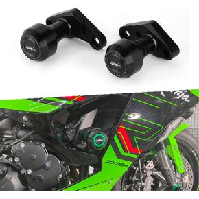 MotorCycle Frame Sliders Fit For Ninja ZX-6R 2024 2025 | zx6r falling Protection ninja zx-6r Anti Collision 2024 zx6r Accessories Frame Sliders 2025 zx6r Accessory RD