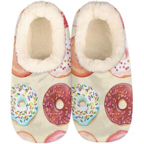 Bardic House Slippers for Women and Men, Soft Non Slip Cozy Slippers Funny Fuzzy Slipper Socks for Indoor Outdoor