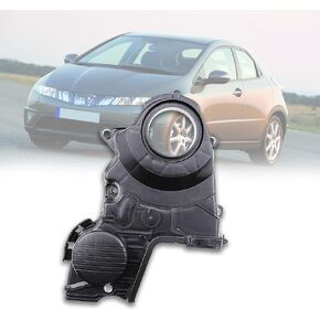 Lower Timing Cover Compatible for 2001-2005 Honda Civic Replace# 11811-PLC-000