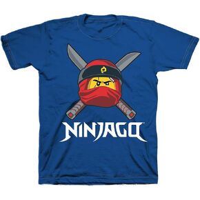 Lego Ninjago جاهز لمحاربة القميص الوجه ، الأولاد