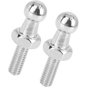 Motoforti 10mm M6 Car Gas Strut Ball Stud for Gas Spring Lift Support 2 Pcs Long-lasting