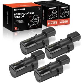 A-Premium 4-PC Front and Rear Reverse Backup Parking Assist Sensor Compatible with Select Land Rover Models - Range Rover 2002 2003 2004 2005, Replace# YDB000121, YDB000121AYS