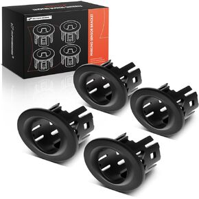 A-Premium 4-PC Rear Inner and Outer Parking Assist Sensor Retainer Bezels Compatible with Ford Models - F-150 F150 2021-2023, F-150 Lightning 2022-2024