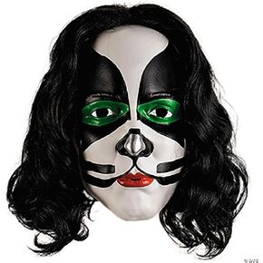 Trick Or Treat Studios Kiss The Catman Deluxe Injection Mask Multicolor