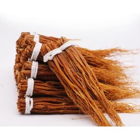 Red Ginseng Tibrous Root;Red Ginseng Tails Red Ginseng Curved Tails Red Ginseng Mixed Tails Hongshengxu Radix LATERALIS Ginseng RUBRA Korean Red Ginseng Root (100g(0.22 Pound))