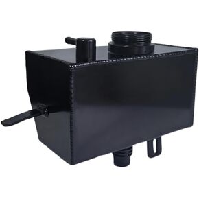 Aluminium Alloy Engine Coolant Refrigerant Reservoir Expansion Tank For Jeep Warangler JL/JLU 2018+,For Gladiator JT 2020+,2.0L&3.6L Replace 68364312AC/68364312AA/68364312AB/68388115AB