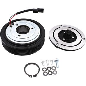 AC Compressor Clutch Replacement Kit 92600JM01D 92660JM01B Compressor Clutch Coil Assembly Kit Compatible for Nissan Rogue 2008-2015