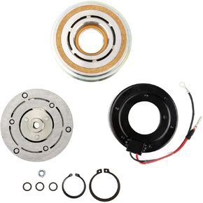 Torchbeam 98584 A/C Compressor Clutch Assembly Kit Compatible with Civic 2012-2015 1.8L, ILX 2013-2015 2.0L, ILX 2016, Replace ‎98584, 38810R1AA01, 38810R9AA01