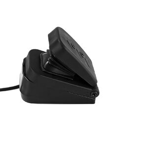 Foot Pedal for Electric Bike Electric Go Kart Pedal Throttle 3Pin Motor Speed Control for Golf Kart MY1020 Motor (Pedal Short)