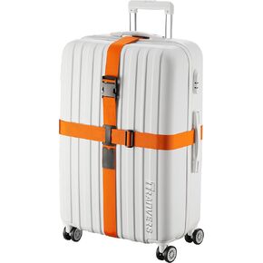Cross Luggage Straps For Suitcase Plus Luggage ID Slot Heavy Duty Adjustable
