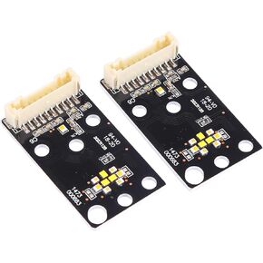 2Pcs CSL Yellow Angel Eyes LED DRL Daytime Running Light Boards Stabilizer for GR Supra A90 A91 2020-2024 LED DRL Headlight Module for Left & Right