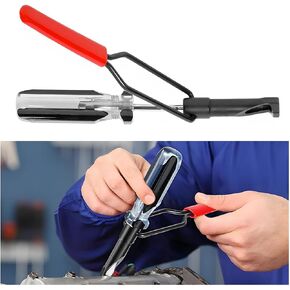 Valve Lash Adjustment Tool for 10mm Jam Nut, Car Slotted Valve Adjusting Stud Set, Portable Automotive Removal Repair Accessories, Compatible with Japanese Vehicle Engines