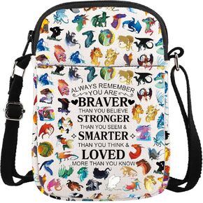 WSNANG Wings Dragon Darkstalker Tote Bag Dragon Tribes Novel Inspired Gift Dragon Tribes Shoulder Bag Dragon Merchandise