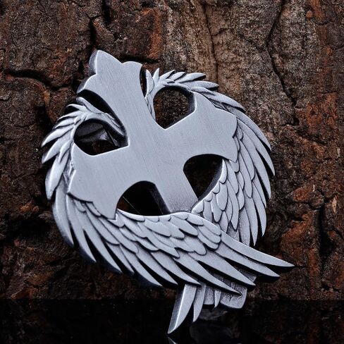 Clips Guardian Angel Visor Clip - Guardian Angel Congor Clips للسيارات ، أجنحة الفولاذ المقاوم للصدأ عبر Sunshade Clip Driver Gift in Kuwait