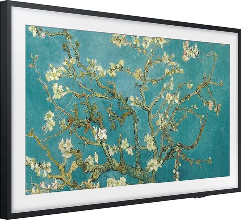 سلسلة QLED The Frame من سامسونج مقاس 75 بوصة - تلفزيون ذكي Quantum HDR مع Alexa مدمج (QN75LS03BAFXZA، موديل 2022) (تم تجديده) in Saudi Arabia