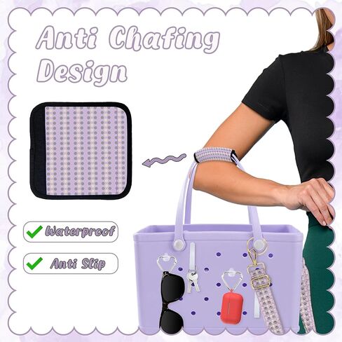 حزام كيس مناسب لحقيبة BOGG ، وأشرطة كتف النيوبرين القابلة للتعديل مع خطاف سلسلة المفاتيح ، سحر حزام كروسودي in Kuwait