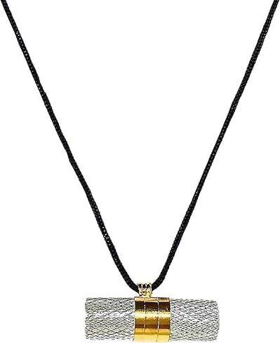 Taweez Amulet for Evil Protection & Good Luck – Charm Amulet Locket Black Thread Locket Pendant Silver and Golden Color in Saudi Arabia