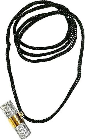Taweez Amulet for Evil Protection & Good Luck – Charm Amulet Locket Black Thread Locket Pendant Silver and Golden Color in Saudi Arabia