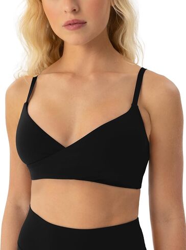 PAVOI ACTIVE Cross-Over Sports Bra for Women - Low Support Adjustable Cami Straps Cross Front Workout Yoga Bras - FlexFlow in Kuwait