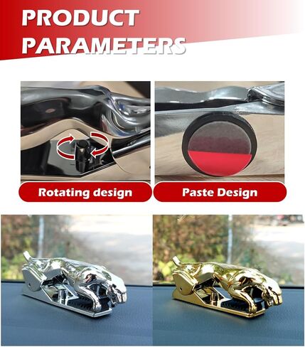 حامل هاتف السيارة-Multi-Functional Dashboard Dashboard Mount For Home 6.5 '' 'Hud-Style Direct Views and Decorative Automotive Apostory (Gold-Paste) in Kuwait