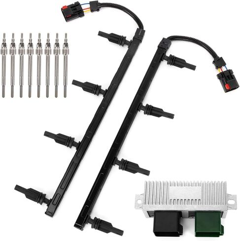 Glow Plug Harnesses Controller for 6.0L F250 F350 F450 F550 2003,PSLER 3C3Z-12A690-AA Motorsports Glow Plug Harness Compatible with 03 6.0 Powerstroke 3C3Z-12A342-AA in Saudi Arabia