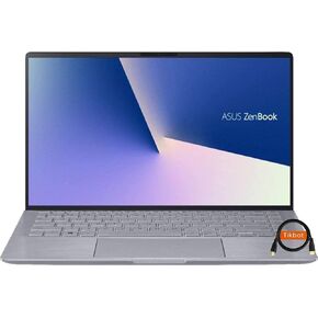 ASUS ZenBook 14 Ultra-Slim Laptop 14" Full HD NanoEdge Display, Intel Core i5-1135G7, 8GB RAM, 512GB PCIe SSD, NumberPad, Thunderbolt 4, Windows 10 Home, AI noise-cancellation, Pine Grey, UX425EA-EH51