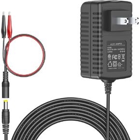 14.6V 2A LIFEPO4 شاحن بطارية مع موصل مقاطع التمساح مزدوج لـ 4S 12V قابلة لإعادة الشحن حزمة فوسفات الحديد