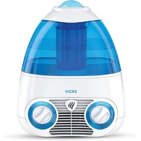 Vicks Starry Night Cool Moisture Humidifier with Projector & VapoPad Scent Pad Heater, Pink in Kuwait