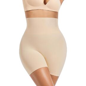 ONEW Tummy Control Shapewear Shorts High Waisted Seamless Shaping Boyshorts Women Slimming Slip Underwear For Under Dresses