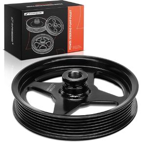 A-Premium Power Steering Pump Pulley Compatible with Ford F-150 Heritage, Explorer, Mustang, Expedition, E-150, E-250, Excursion & Lincoln Navigator & Mercury Cougar, Marauder, Mountaineer