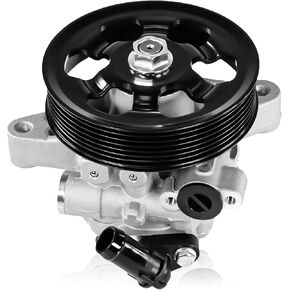 21-5456 Power Steering Pump with Pulley Fit for 2006-2011 Hon-da Civic 1.8L L4, Power Assist Pump Replacement for 56110-RNA-A01, 55-5822, 36-215668