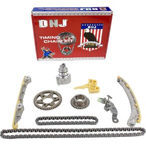 DNJ TK210 Timing Chain Kit for 2000-2009 Honda S2000 2.0L-2.2L L4 16V DOHC 1997cc