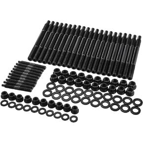 12-Point Cylinder Gasket Head Stud Bolt Kit Fit for Chevy LS1 LS3 5.3L 5.7L 6.0L /LS1 LS6 L98 4.8L 5.3L 6.0L 2004-2019 Engines​ Replaces# 234-4317