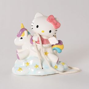 Blue Sky Clayworks Hello Kitty Unicorn Dreams Sways ، إكسسوارات المنزل والمطبخ ، السيراميك ، 23761
