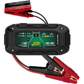 Battery Tender Charge N Start 1100 - Smart 12V/1 AMP Battery Charger and 1000 AMP Jump Starter Combo | 2-in-1 Battery Maintainer for Cars, Motorcycles, ATVs (USA Engineered)