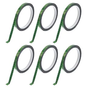 Pinstripe Tape 164.04ft x 0.2" Car Stripes Pinstripe Decals for Car, Motorcycle and Boat, Racing Stripes DIY Stickers Laser Green 6 Pcs