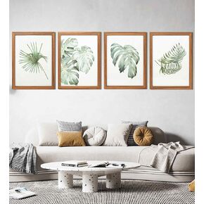 Art3d Framed Wall Art مجموعة من 4 لديكور جدار جمالي غار