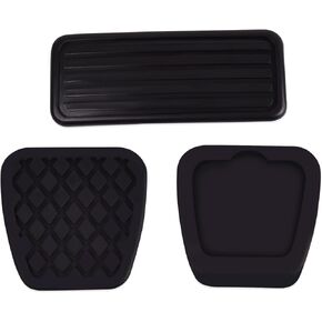 46545-SH3-000 17816-SK7-000 Accelerator/Brake/Clutch Pedal Pads Set Compatible with 90-00 Honda Civic Si,88-91 Civic & CRX,93-97 Del Sol,94-01 Acura Integra