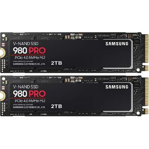 SAMSUNG MZ-V8P1T0B/AM 980 PRO PCIe 4.0 NVMe SSD 1TB - (2-Pack) in Kuwait
