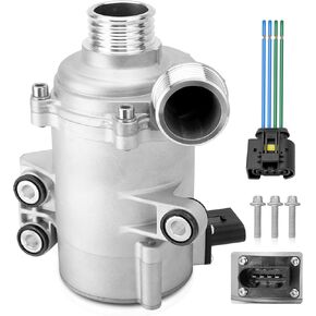 11517597715 Electric Engine Water Pump Compatible with BMW 220i 320i 420i 520i X1 X3 Z4, F22 F30 F34 F32 F10 F11 F25 E84 E89, N20B20 Engine L4 2.0L 135 kW OEM# 11517571508 320005A-2191